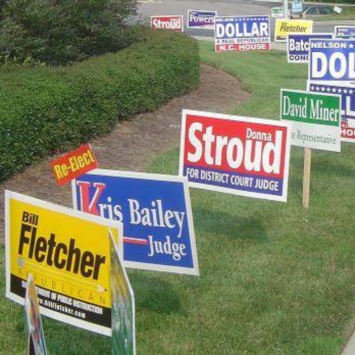 corrugated plastic yard sign 11