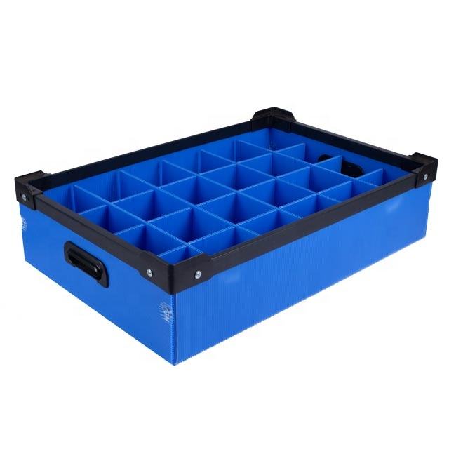 Corrugated plastic boxes