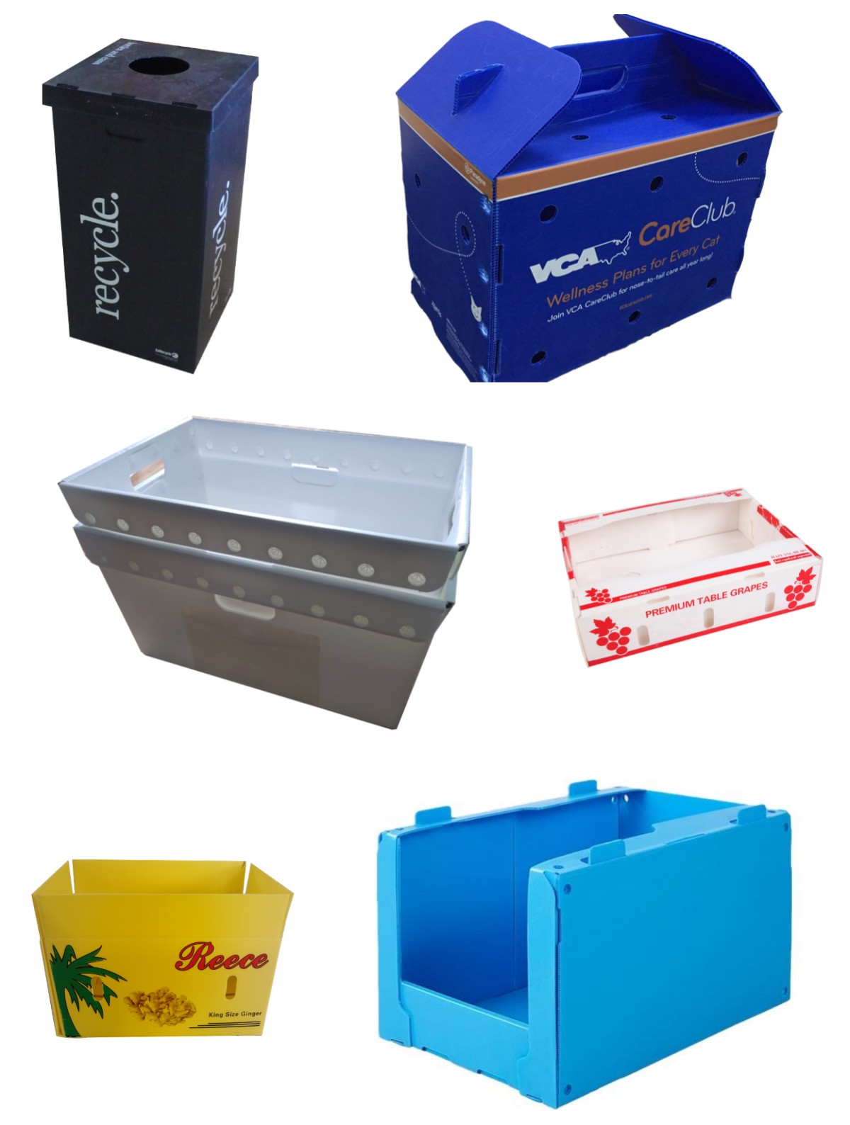 Plastic Corrugated Sheet Turnover Box