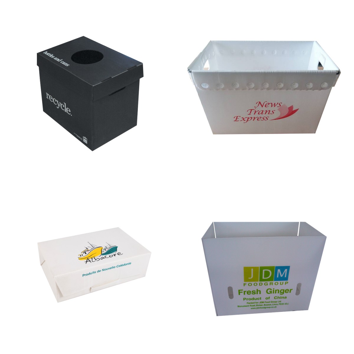 corrugated plastic containers