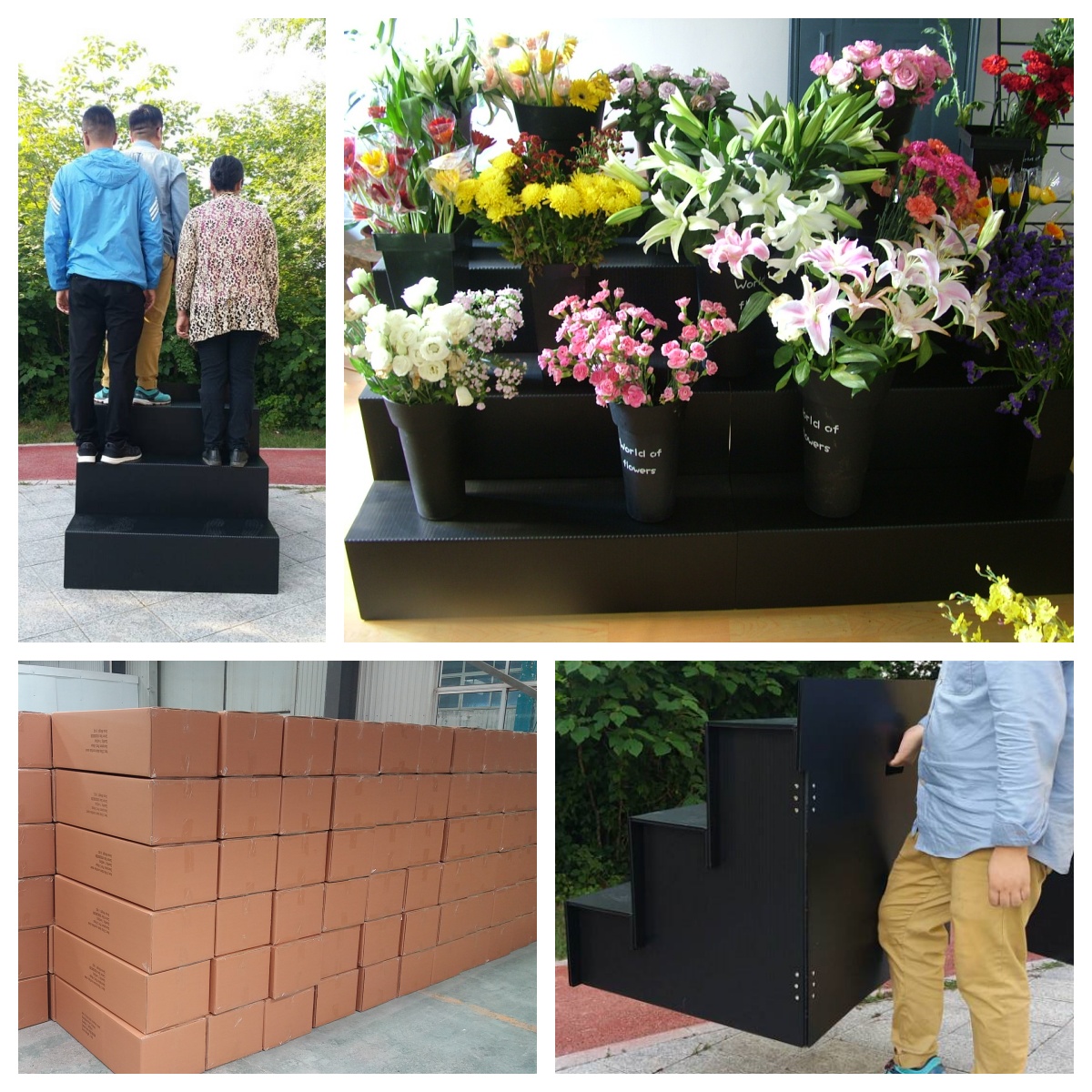 Flower Display Racks