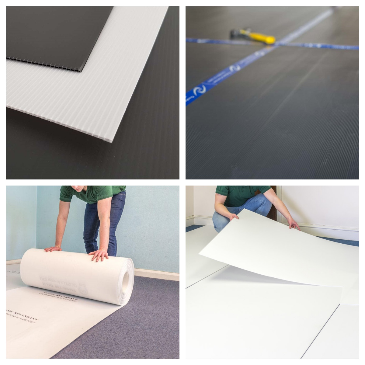 pp floor protection sheet