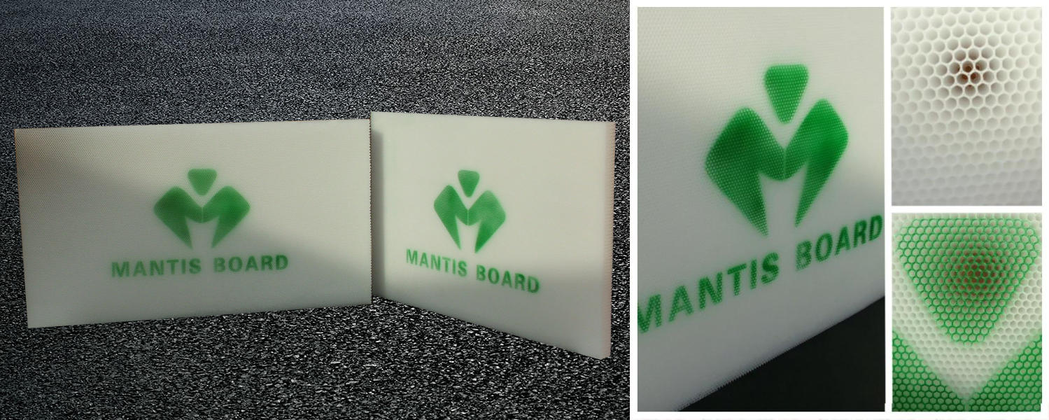 Mantis Water Jet Cutting of Board